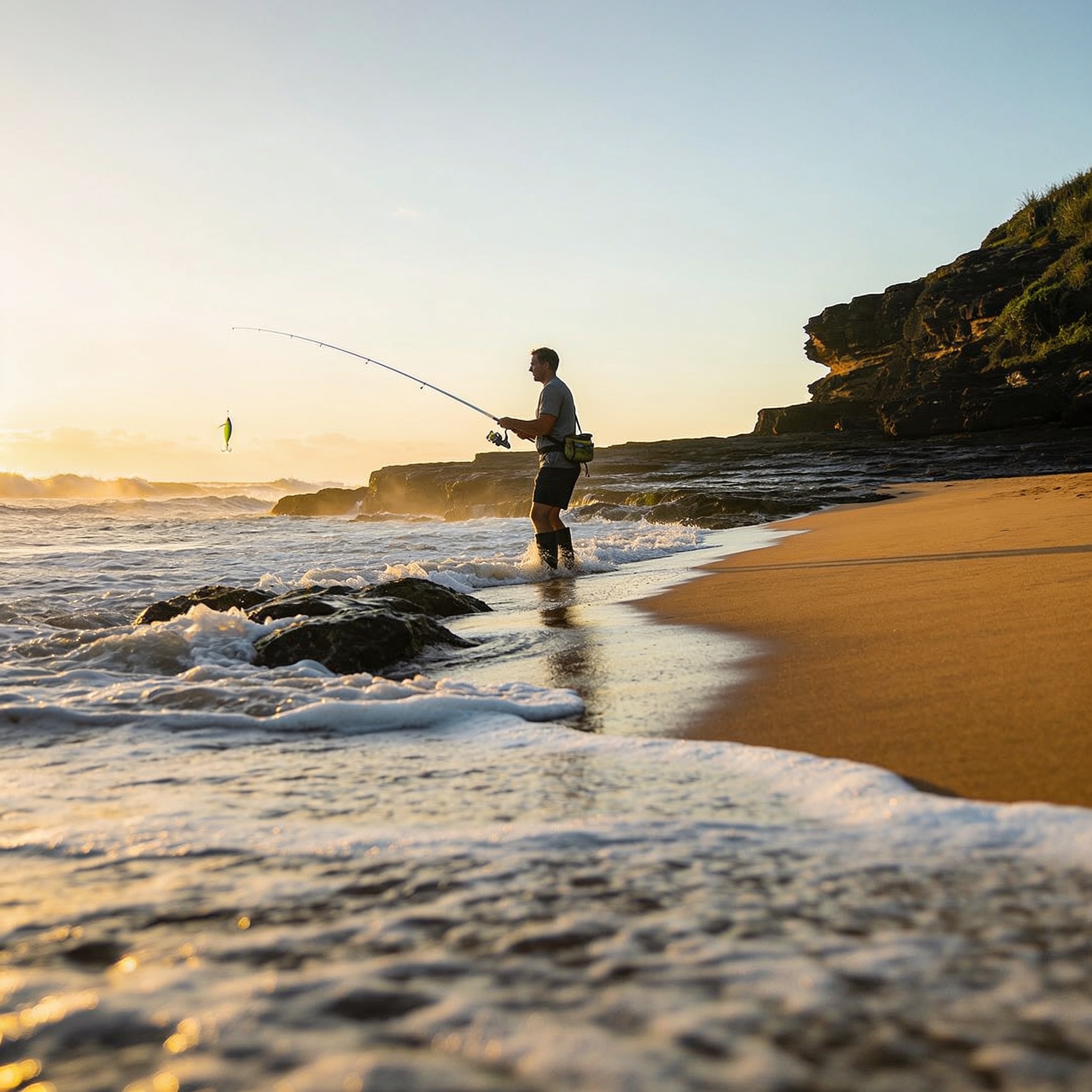 Dusky Flathead in the Wash: Working Beach Corners With Soft Plastics